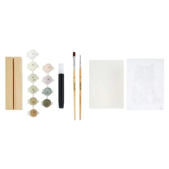 5" x 7" Kitten Paint-by-Number Acrylic Surface Kit by Artist's Loft&reg; {3}