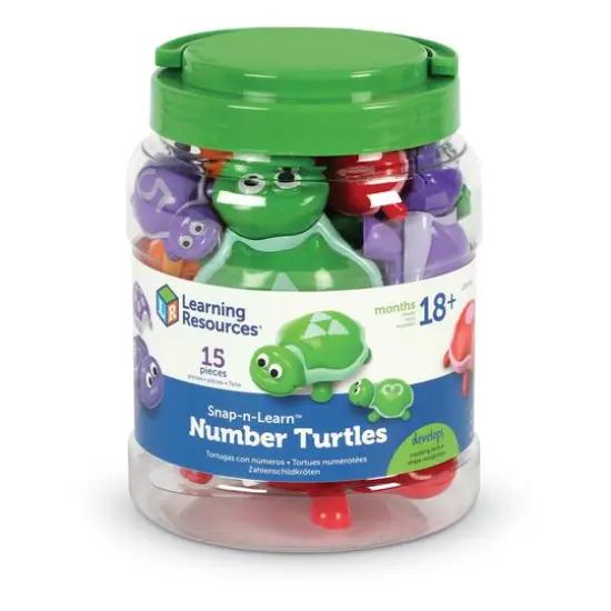 Learning Resources Snap-n-Learn Number Turtles {6}
