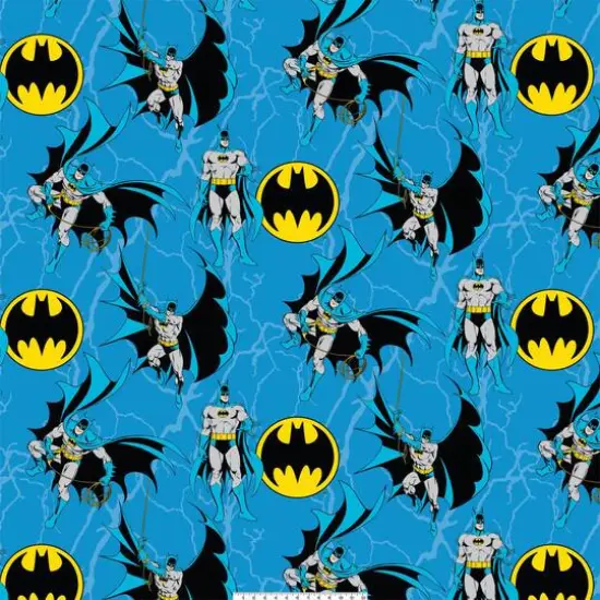 Camelot Fabrics DC Comics Batman Rope Fleece Precut Set {4}