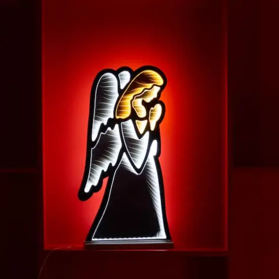 24.5" Holiday Angel EkkoLight Display {4}