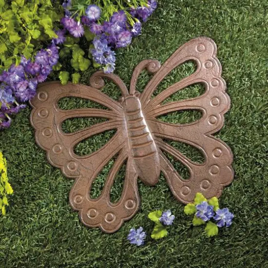 14" Butterfly Stepping Stone {4}