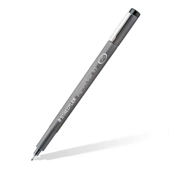 STAEDTLER&reg; Black 8 Piece Pigment Liner Set {5}