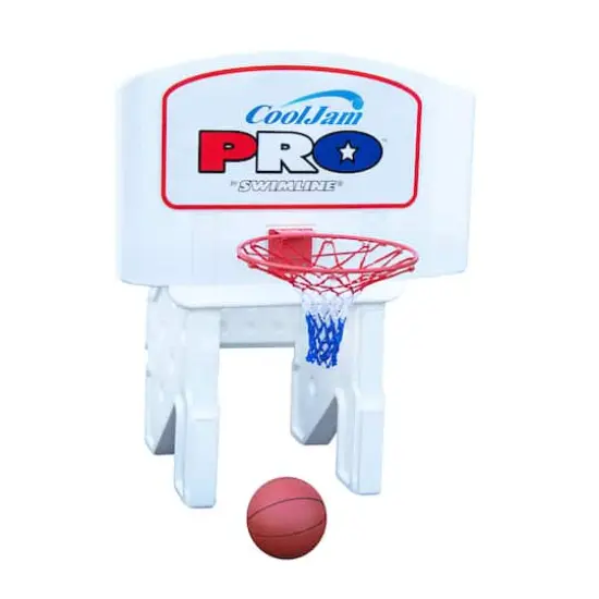 Swim Central 44" Cool Jam Pro Adjustable Poolside Extra Wide Water Basketball Game {1}