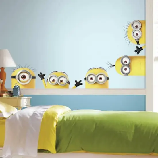 RoomMates Despicable Me 3 Peeking Minions Giant Peel & Stick Wall Decals {4}