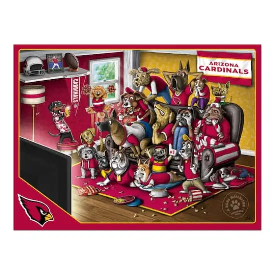 NFL Purebred Fans A Real Nailbiter 500 Piece Puzzle Arizona Cardinals {5}