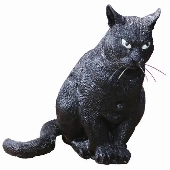 13.5" Sitting Black Cat by Ashland&reg; {1}