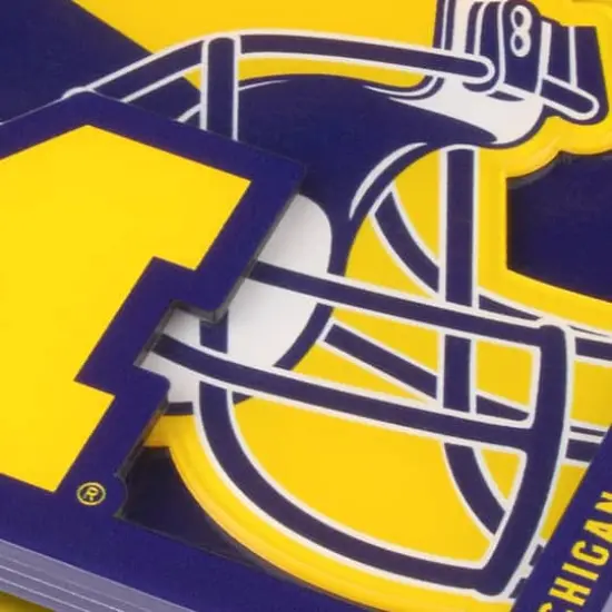 College Team 3D Logo Series Coasters, 2ct. Michigan Wolverines {5}