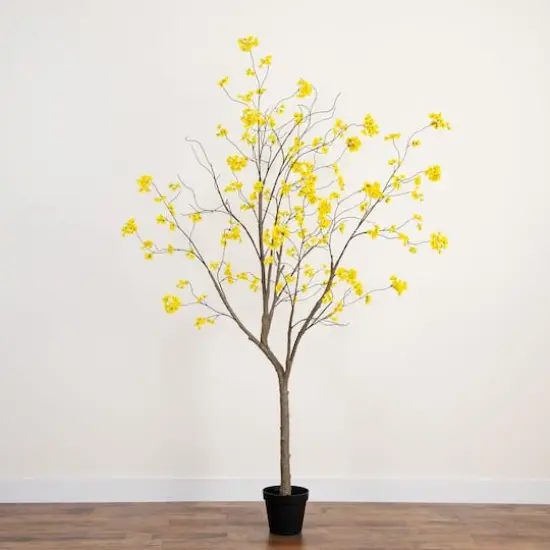 8ft. Artificial Bellflower Tree {4}