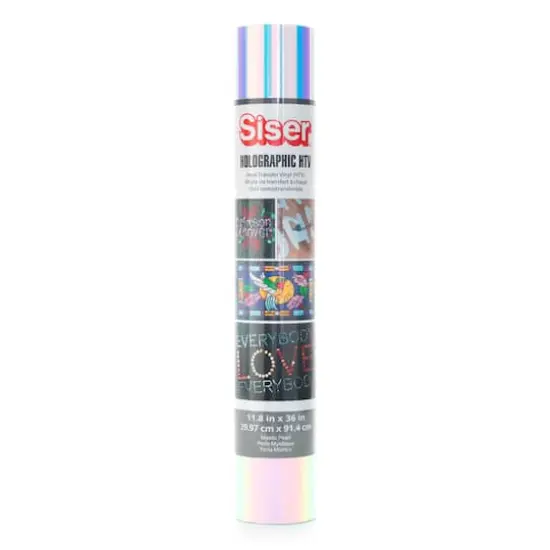 Siser&reg; Holographic Heat Transfer Vinyl Mystic Pearl {1}