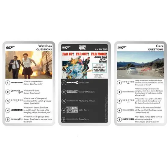 Top Trumps&reg; James Bond Quiz {5}