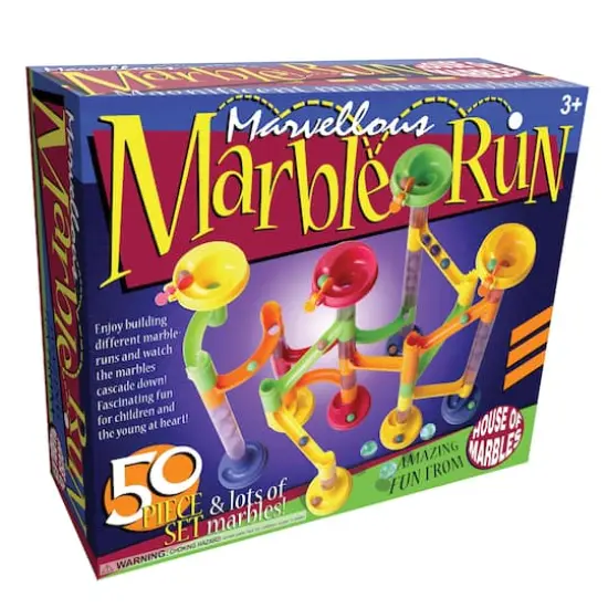 Marvellous Marble Run 50 Piece Set {1}