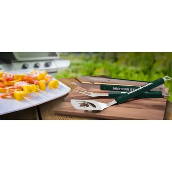 College Team Barbecue Set Michigan State Spartans {4}