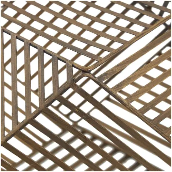 Gold Metal Geometric Sculpture Set, 3ct. {6}