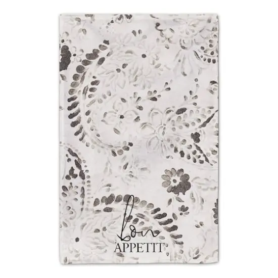 Vintage Paisley Bon Appetit Tea Towel Set {5}