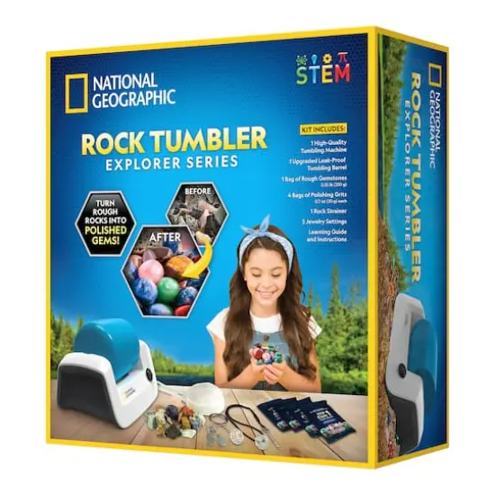 National Geographic&trade; Explorer Series Rock Tumbler {6}