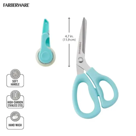 Farberware Gift Wrapping Shears Aqua {5}