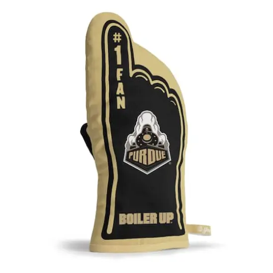 Quilted No.1 Oven Mitt Purdue Boilermakers {4}