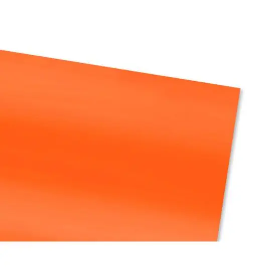 PA Vinyl Matte Removable Adhesive Vinyl Orange {3}