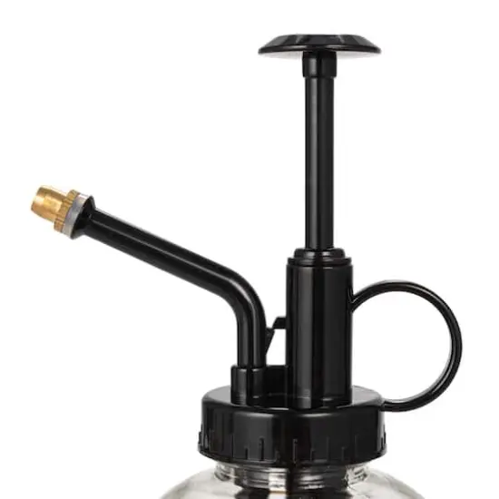 Hello Honey&reg; 6.75" Glass Plant Mister with Natural Woven Sleeve {7}