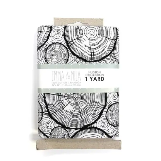 Emma & Mila® Hudson Collection Wood Precut Cotton Fabric, 4ct. {1}