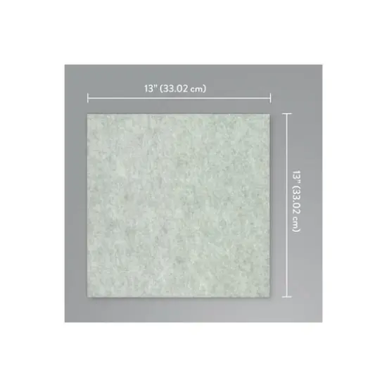 RoomMates Squares Acoustical Peel & Stick Tiles White {6}