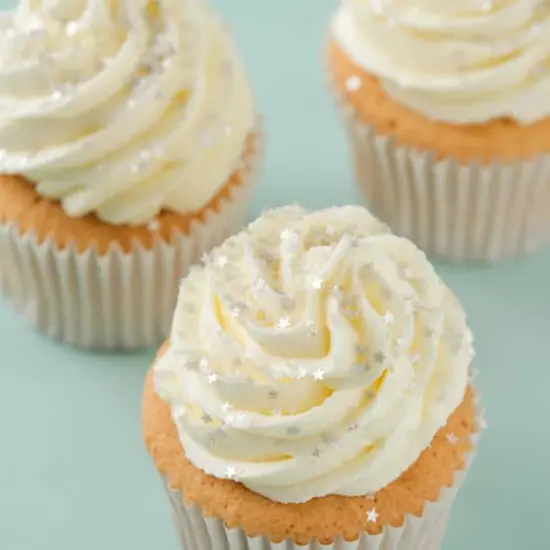 PME Cake Sweet Street&reg; Edible Glitter Stars Silver {4}