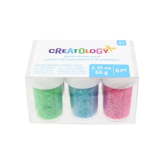 Neon Glitter Shaker Pack by Creatology&trade; {4}