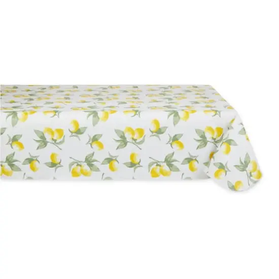 Summer Lemons Vinyl Tablecloth 60" x 102" {1}