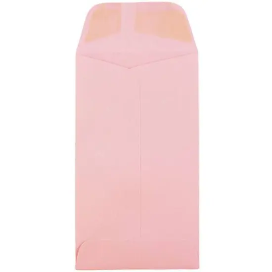 JAM Paper #6 Coin Business Colored Envelopes, 50ct. Baby Pink Pastel {4}