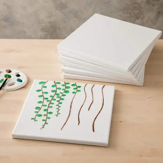 7 Pack 12" x 12" Super Value Canvas by Artist's Loft&reg; {3}