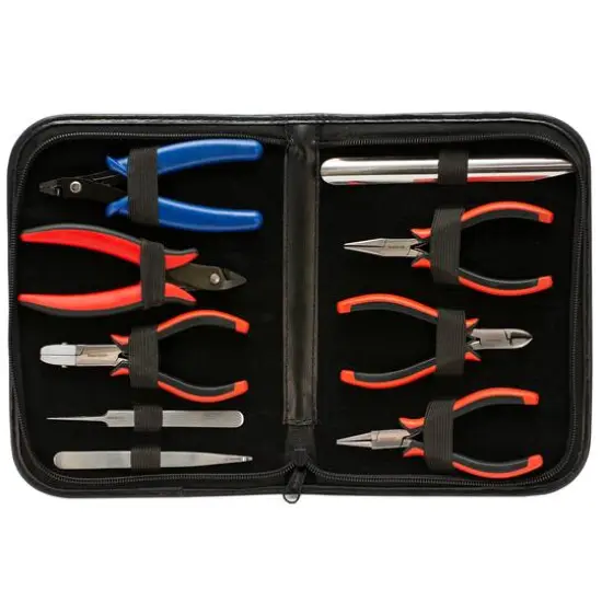 The Beadsmith&reg; Deluxe Ergo 9 Piece Tool Set {5}