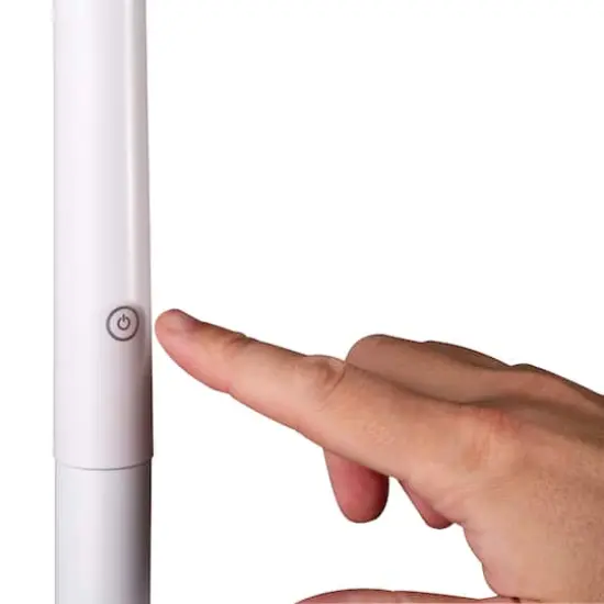 OttLite Natural Daylight LED Flex Floor Lamp White {6}