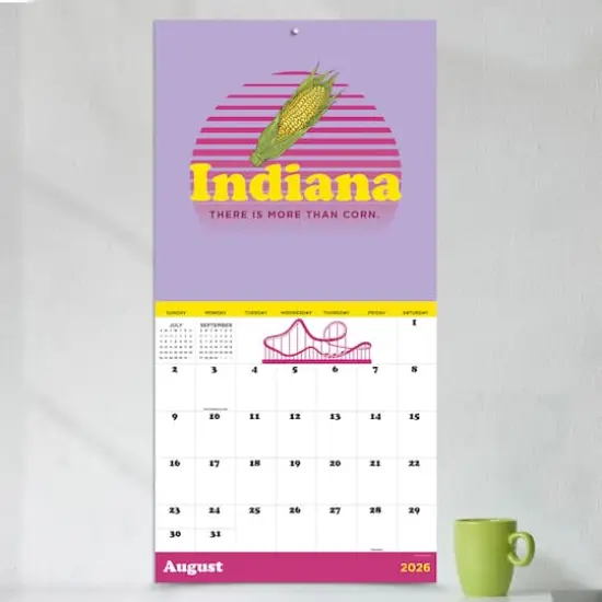 2026 Home: Indiana Wall Calendar {4}