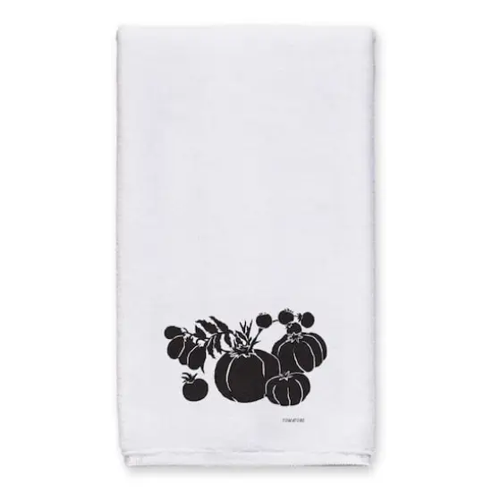 Block Print Tomatoes 16" x 25" Tea Towel - Set of 2 {3}