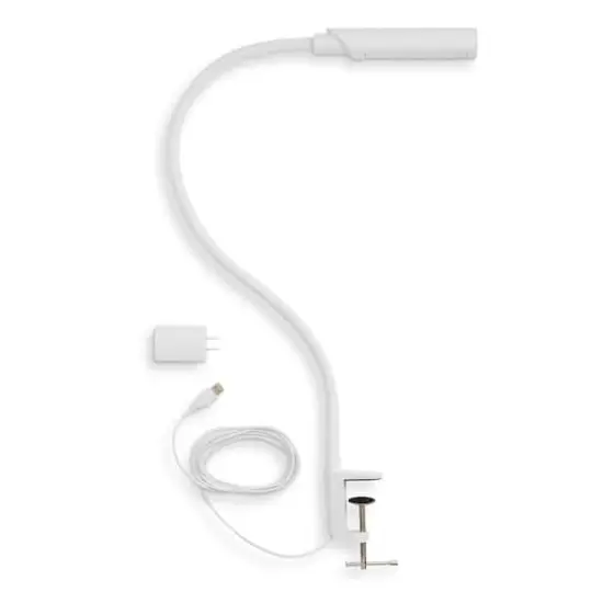 UberLight&trade; Flex 3100TL White LED Task Light Lamp with Clamp {11}