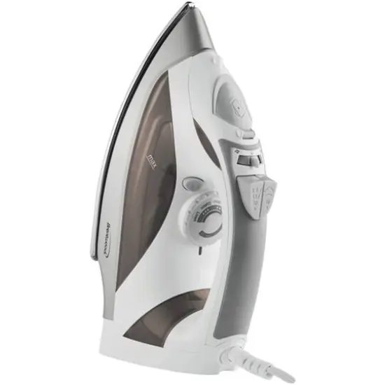 Brentwood&reg; White Steam Iron with Auto Shutoff {10}
