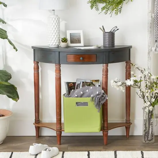 DII&reg; 11" Polyester Solid Storage Cube Avocado {4}