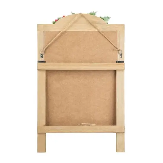 Glitzhome&reg; 23.75" Wooden "Have a Holly Jolly Christmas" Easel Porch D&eacute;cor {8}