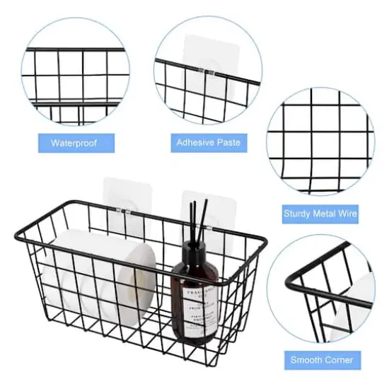 NEX&trade; Hanging Metal Storage Basket, 2ct. {5}
