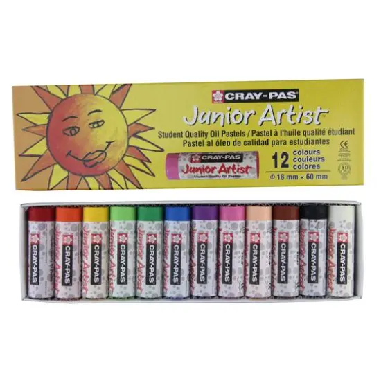 Sakura&reg; Cray-Pas&reg; Junior Artist&trade; Oil Pastel 12 Color Set {1}