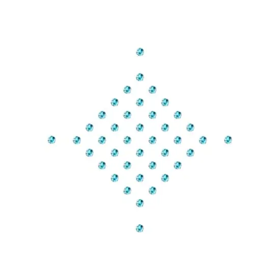 John Bead Preciosa 4mm Czech Crystal Glass Faceted Round Beads, 40ct. Aqua Bohemica {4}