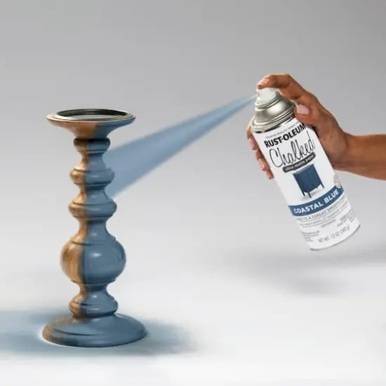 Rust-Oleum&reg; Chalked 12oz. Ultra Matte Spray Paint Coastal Blue {7}