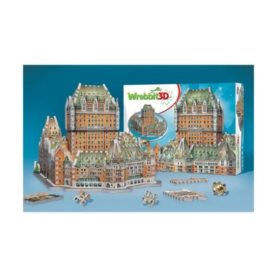 Castles & Cathedrals - Le Chateau Frontenac 3D Puzzle: 865 Pcs {14}