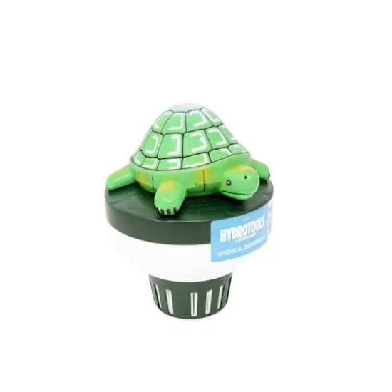 Swimline HydroTools 7.5" Floating Turtle Pool Chlorine Dispenser {1}