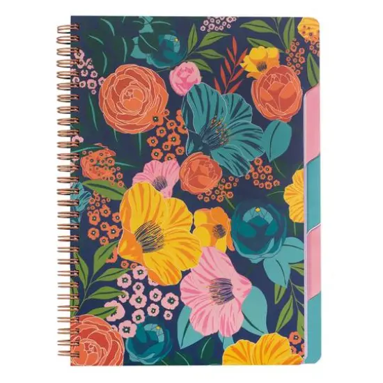 Steel Mill & Co.&reg; Garden Blooms Spiral Subject Notebook {1}