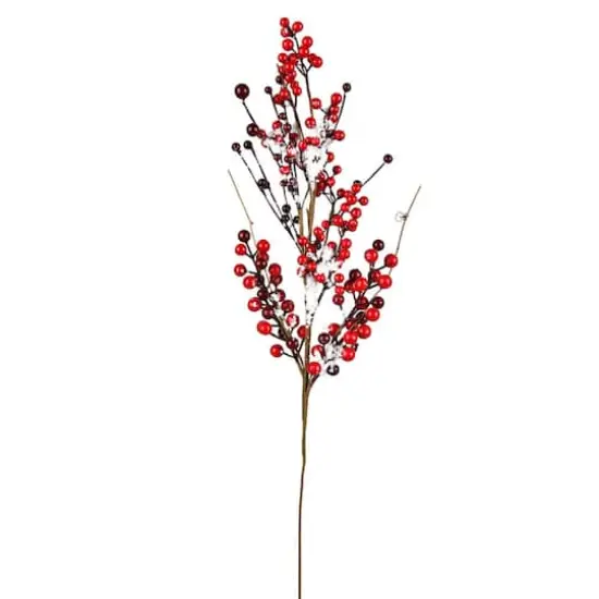 Artificial Red Snow Berry Spray, 3ct. {4}