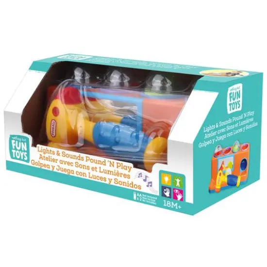 Nothing But Fun Toys Lights & Sounds Pound 'N Play {9}