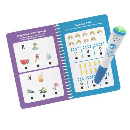 Educational Insights Hot Dots Preschool Essentials Reading & Math Workbook {3}