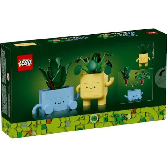 LEGO&reg; Botanicals Happy Plants Shelf Decor 10349 {4}