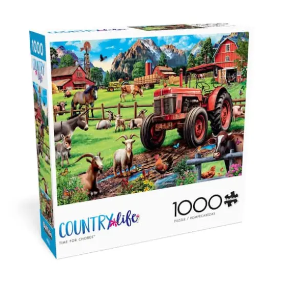 Assorted Country Life 1,000 Piece Puzzle {18}